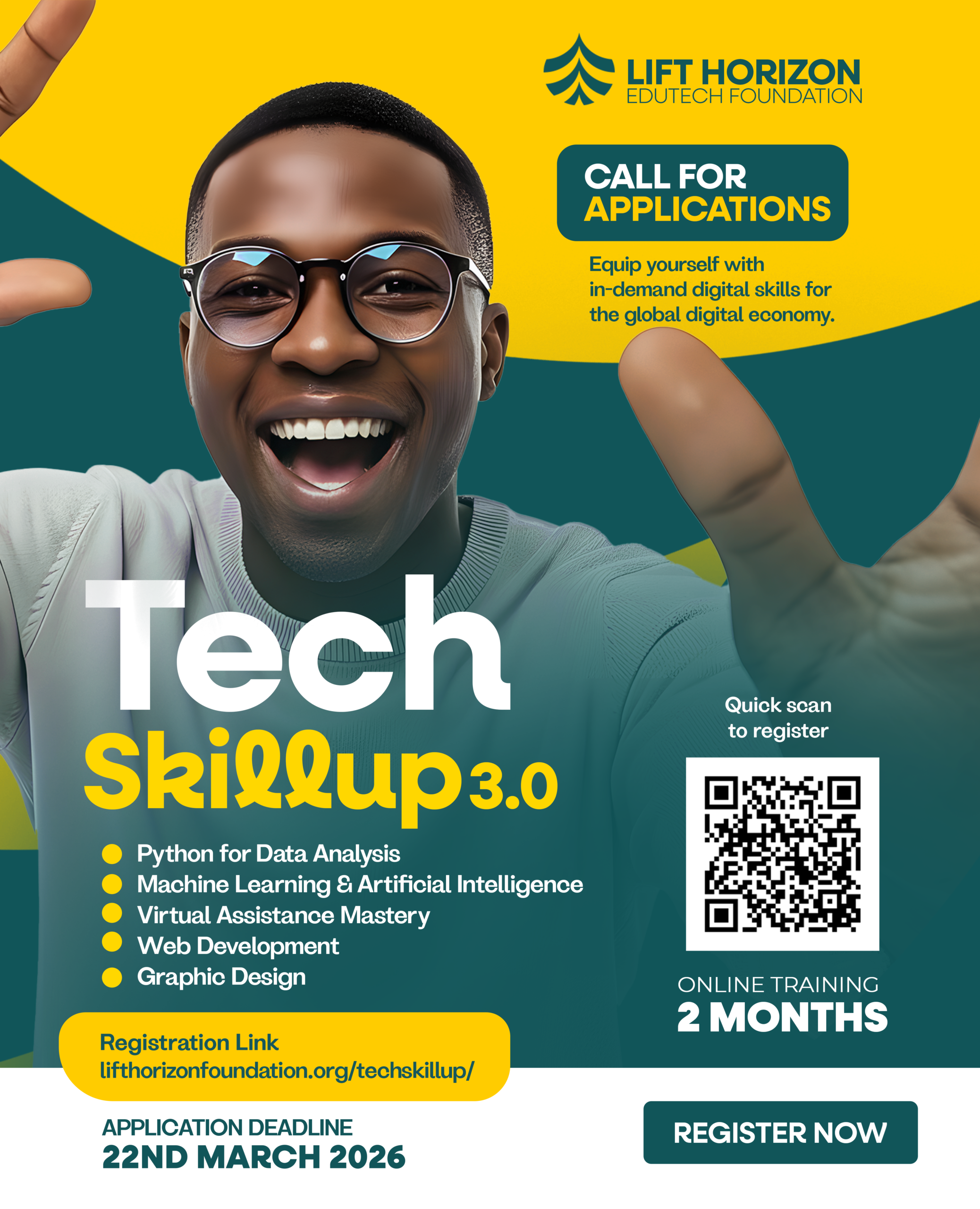 TechSkillUp 3.0 promotional artwork